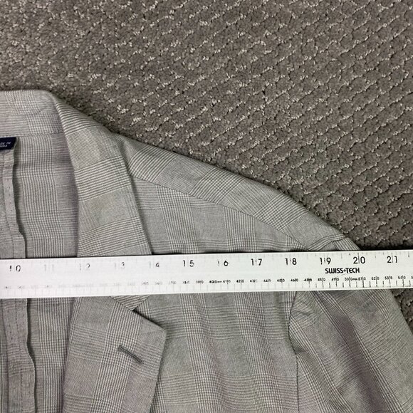 NWOT J. Crew Ludlow Baird McNutt Irish Linen Blazer Sport Coat Men's 46L Gray - Picture 11 of 15